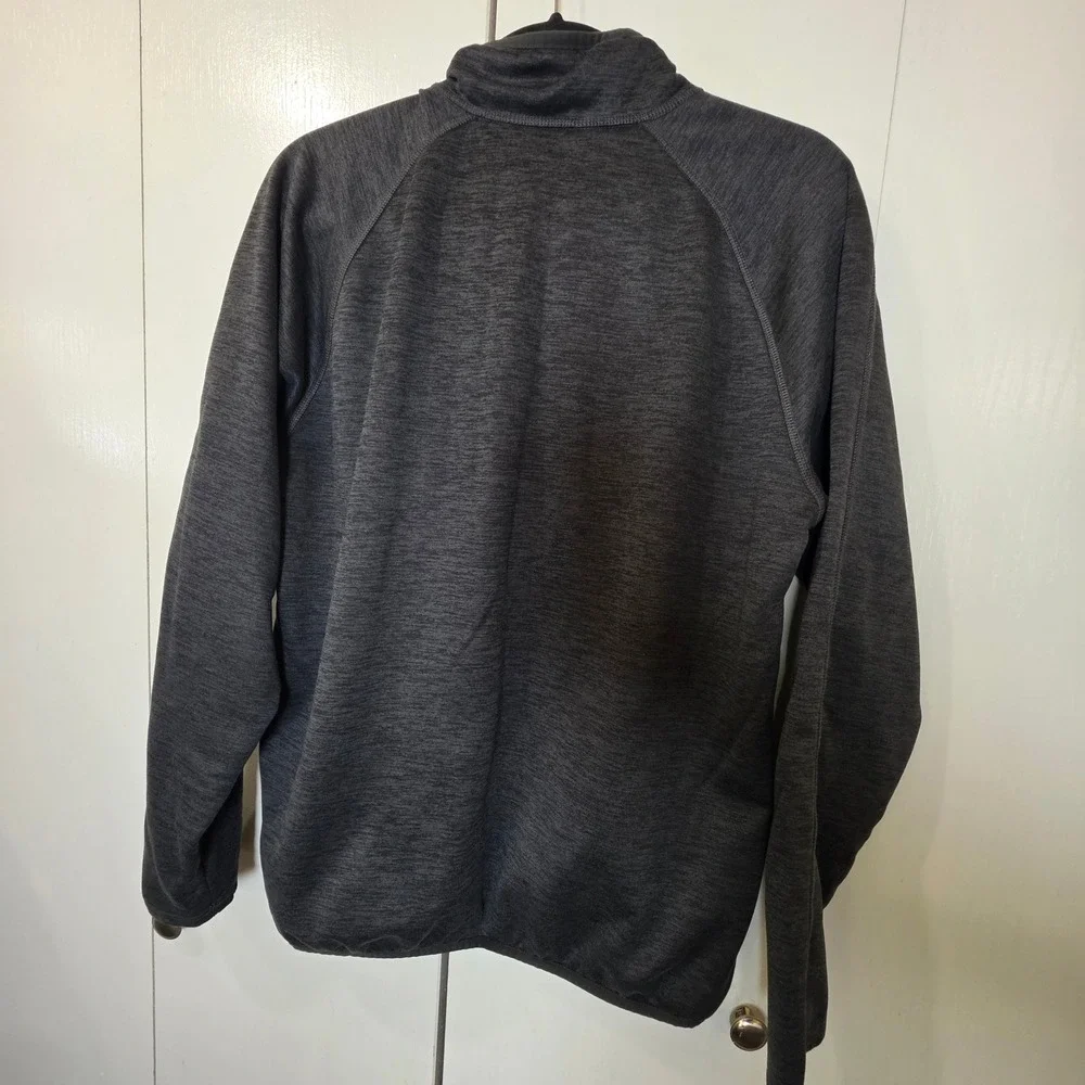 The North Face Quarter Zip Pullover Mens Medium Gray Fleece Gorpcore